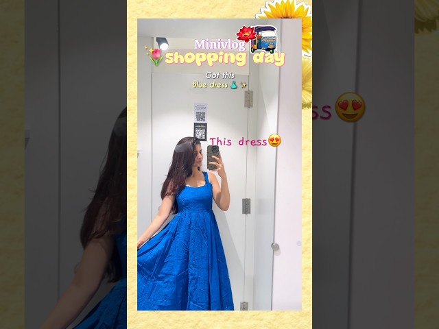 Shopping Day Minivlog🛍️🌷✨#shorts #minivlog #trending #shopping