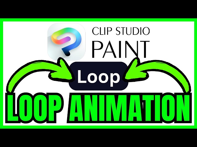 How To LOOP ANIMATION In Clip Studio Paint (QUICK & EASY) 2026