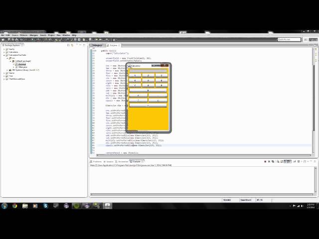 Java Tutorial: Basic GUI Calculator Part 1