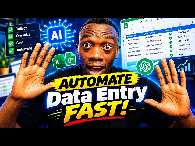 How to Do Data Entry with AI Automatically