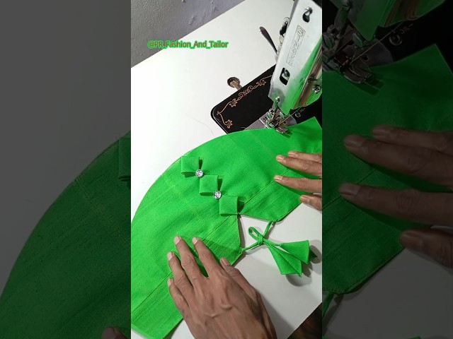 Latest Blouse baju Design 🔥 | Beautiful Sleeve Stitching | Tailoring Ideas #shorts #sewing