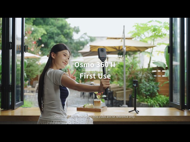 Osmo 360 II First-Time Setup Guide | Activation & Firmware Update