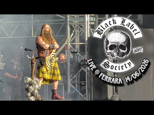 Black Label Society - Full Show ( Live @ Ferrara Summer Festival 14/06/2026)