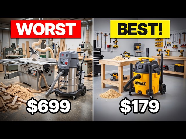 The BEST Shop Vacs I'd Buy in 2026