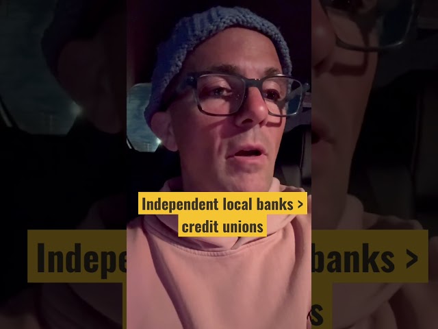 Indie banks greater than credit union?? YES!  #partnership #banks #creditunion #indie