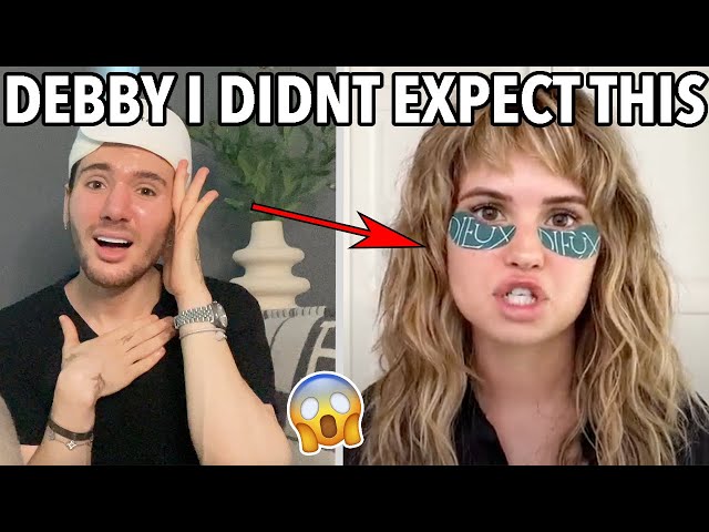 Reacting to Debby Ryan's Skincare Routine (she's one of us??)