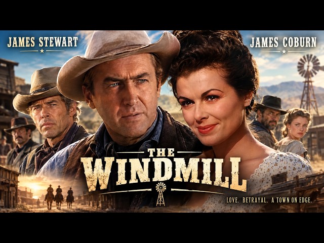 James Stewart in The Windmill & James Coburn in Tombstone Territory: The Gunfighter Rare Double Bill