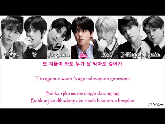 BTS (방탄소년단) - 'WE ARE BULLETPROOF :THE ETERNAL' (HAN-ROM-IND_Color_Code_Lyrics) ♫