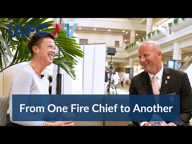 From One Fire Chief to Another