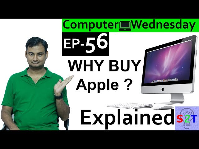 Computer Wednesday Ep56 (Why People Buy Apple Explained)