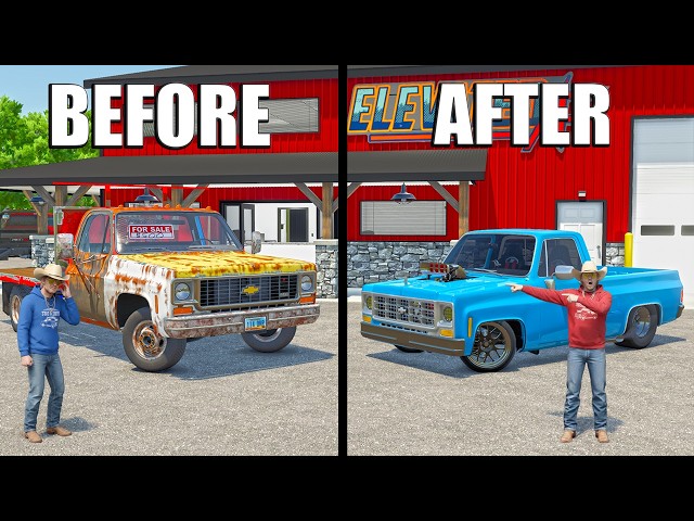 TURNING A $500 TRUCK INTO THE BADDEST BURNOUT RIG