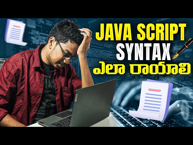 JavaScript Syntax | Telugu 