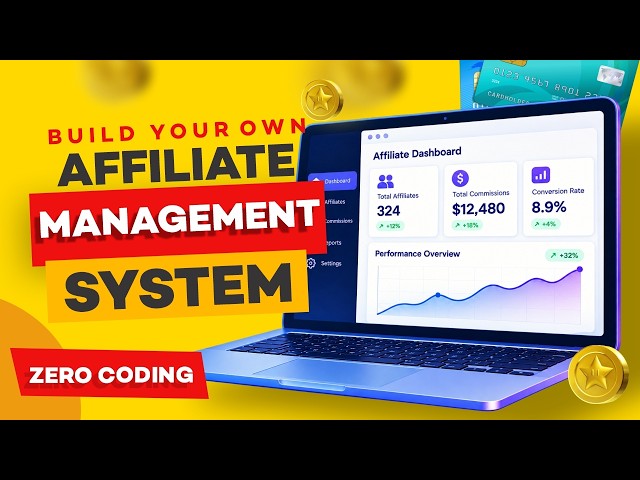 Build & Own Your Own Affiliate Management System | Complete PHP Script + Installation