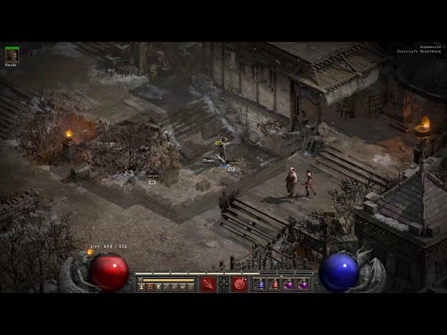 Diablo II: Resurrected - Hardcore Sorceress Nightmare
