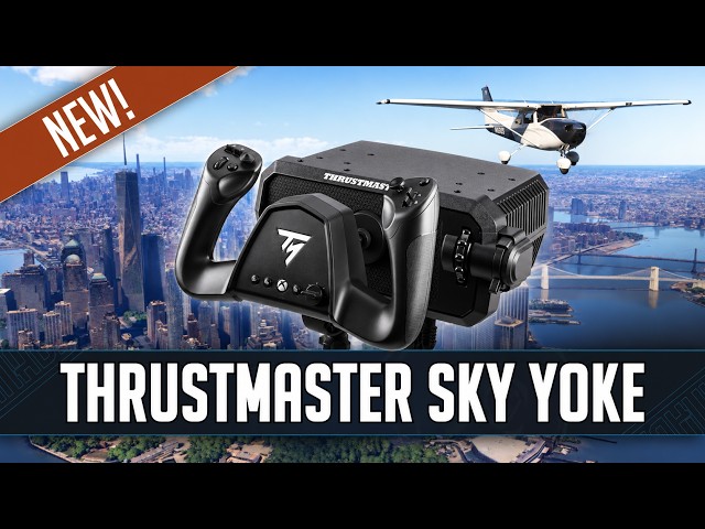 Thrustmaster TCA Sky Yoke | First Look and Impressions | Community Fly-in