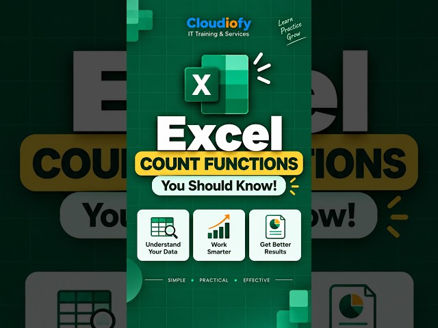 COUNT FUNCTIONS YOU SHOULD KNOW