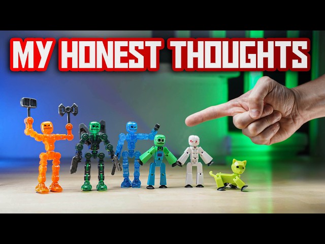 I Finally tried STIKBOTs and here are my Honest thoughts... - Shooting & Reviewing