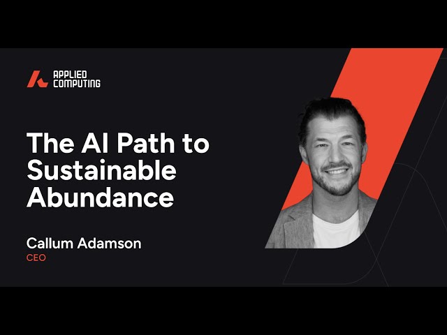 The AI Path to Sustainable Abundance