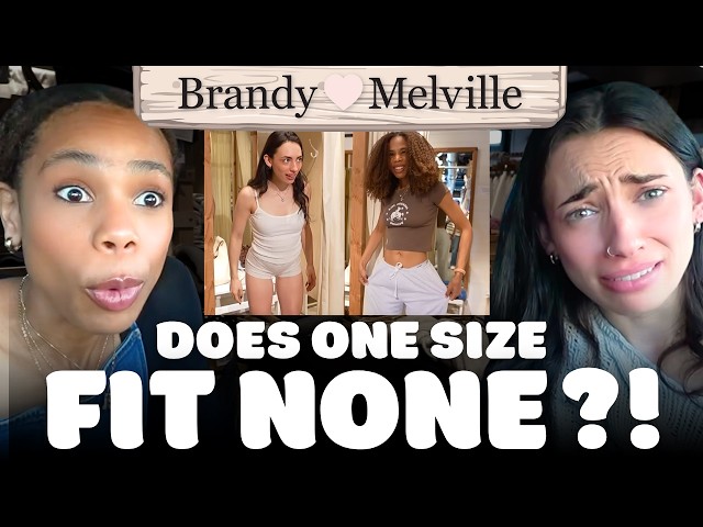 *TRY ON* at BRANDY MELVILLE... is this a joke??