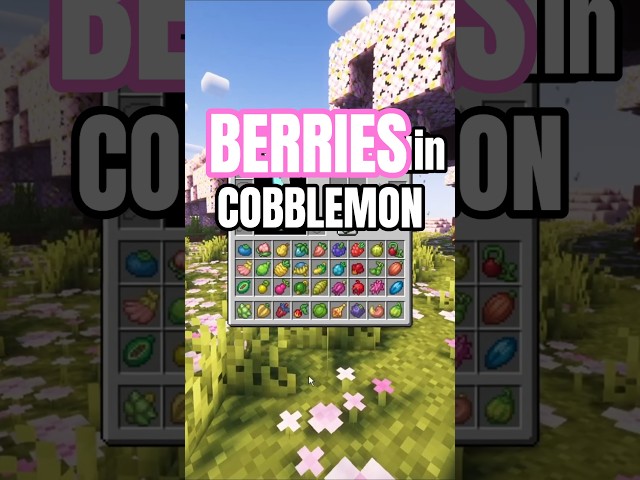 Berries in Cobblemon!