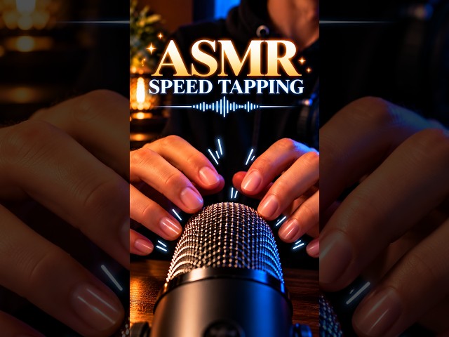 ASMR Speed Tapping | Fast & Satisfying Tapping Sounds  #asmr #whitenoise #asmrtriggers #tapping