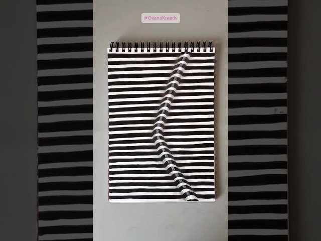 Easy 3D Doodle Tutorial Zentangle Art #art #drawing #inspiration #zentangle #doodle #shorts