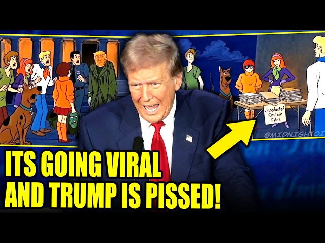 Trump Gets NASTY SURPRISE As Scooby-Doo Reflecting Pool Parody GOES VIRAL!