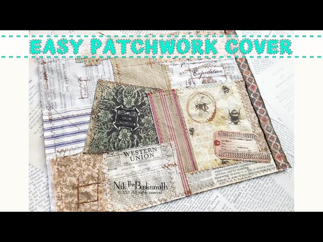 EASY PATCHWORK TEXTILE COVER | TUTORIAL