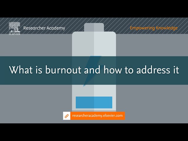 What is burnout and how to address it