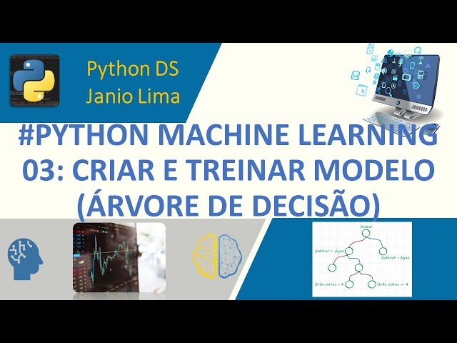 #PYTHON MACHINE LEARNING (03): Criar e treinar modelo – Árvore de Decisão