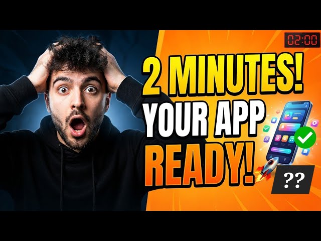 Build an Android App in 2 Minutes (No Coding Required!)