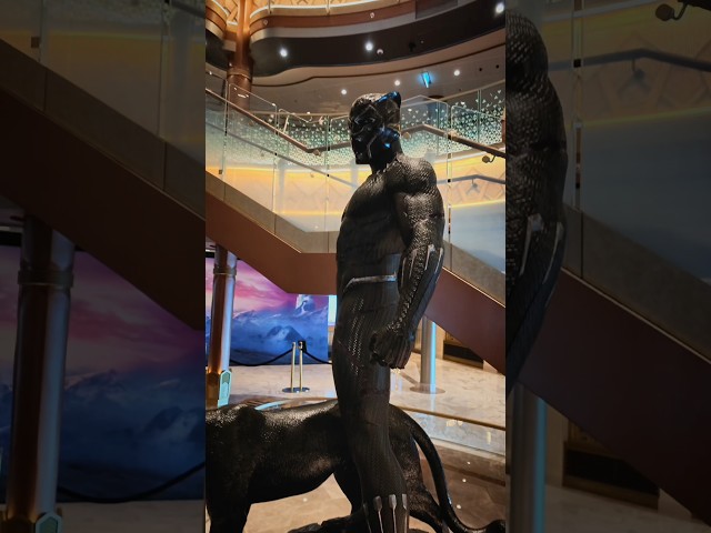This Statue Was Everything We Expected!!! @disneycruiselineofficial #blackpanther #wakandaforever