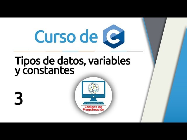 C and C++ Course 3: Data Types, Variables and Constants