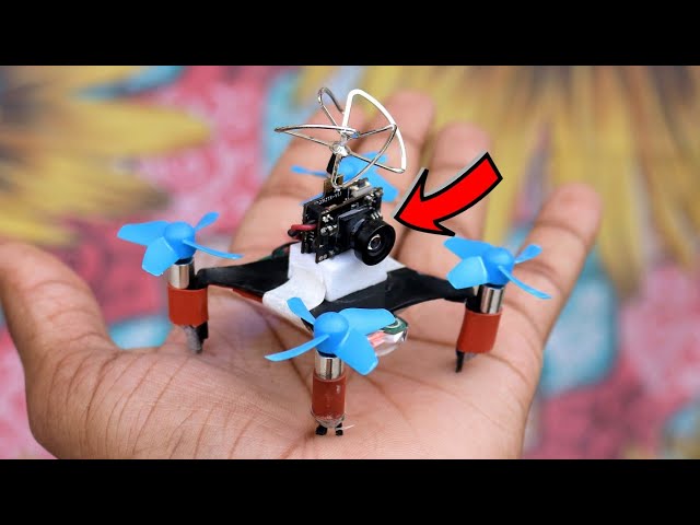 How To Make Drone with Camera At Home ( Quadcopter) Easy