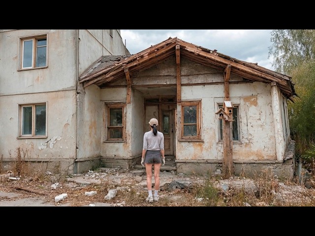 Young Woman Renovates an Abandoned House Alone for Under $10,000