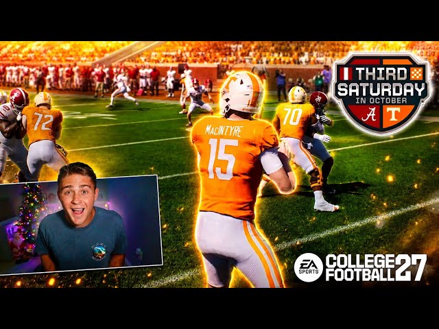 I Played the BEST Rivalry Game in CFB 27!