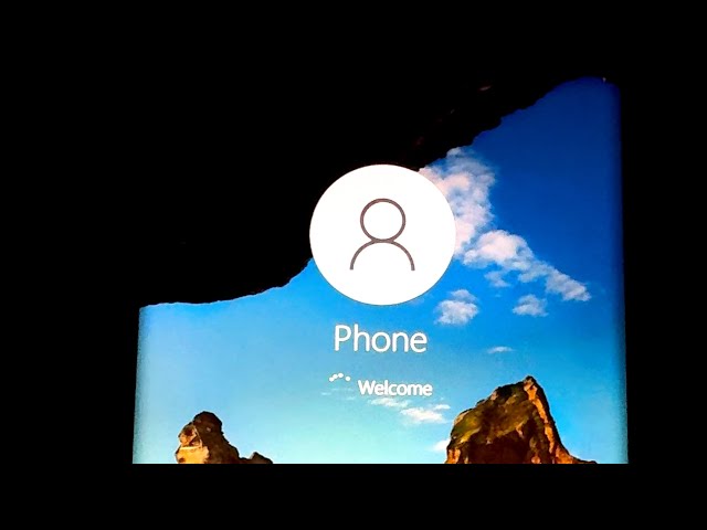 Windows 10 running natively on a Samsung Galaxy S9+