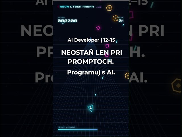 Neostaň len pri promptoch. Programuj s AI. 🤖💻