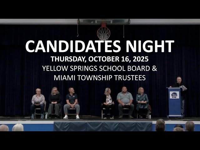 CANDIDATES NIGHT | October 16, 2025