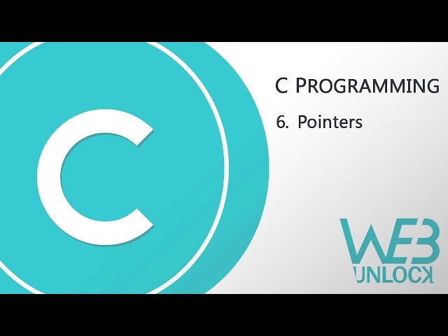 C Programming Tutorials | Pointers