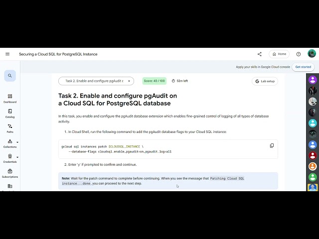 Securing a Cloud SQL for PostgreSQL Instance