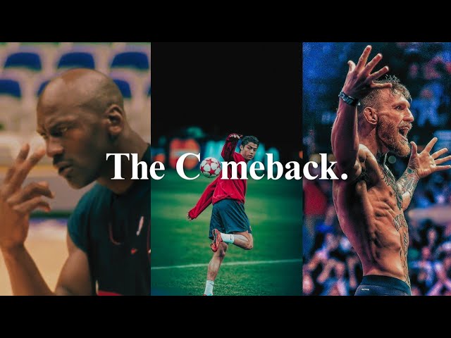THE COMEBACK IS PERSONAL.
