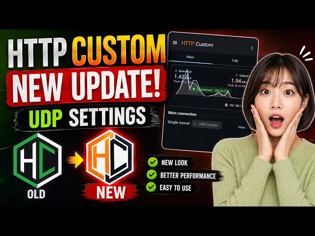 HTTP Custom NEW UPDATE 2026 - How to Setup UDP Custom Server (Step by Step)