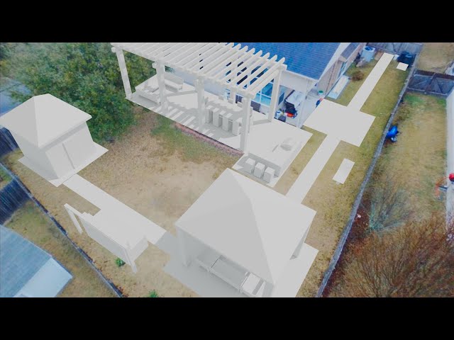 How to remodel a backyard virtually #Shorts