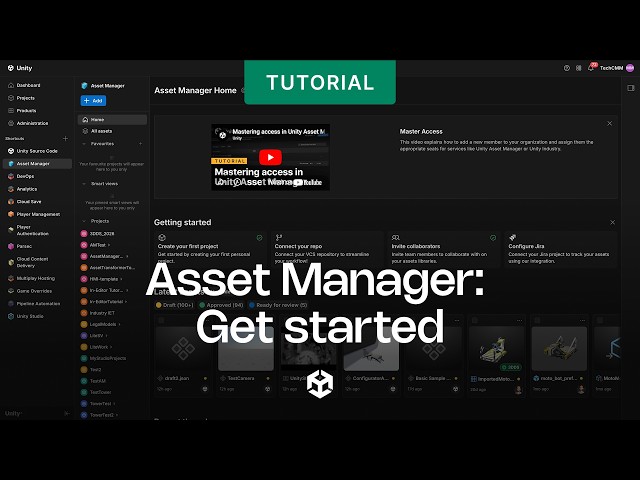 Unity Industry Cloud: Unity Asset Manager