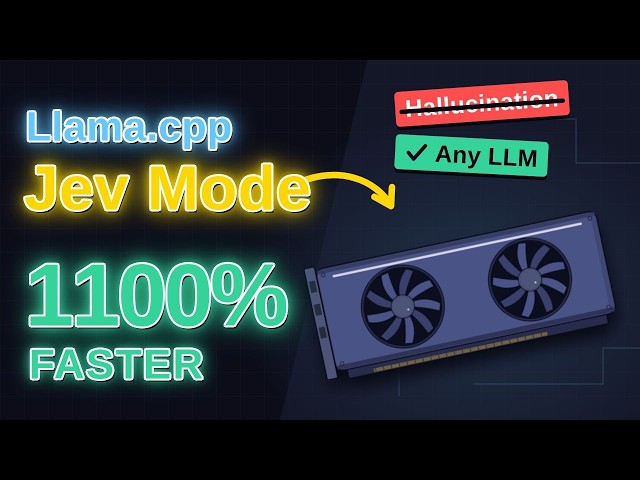 Can You Run Any LLM in Jev Mode Using llama.cpp?