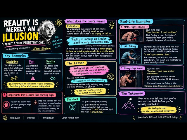 Definition & Einstein’s Reality Quote Explained 🧠 | Perception vs Reality