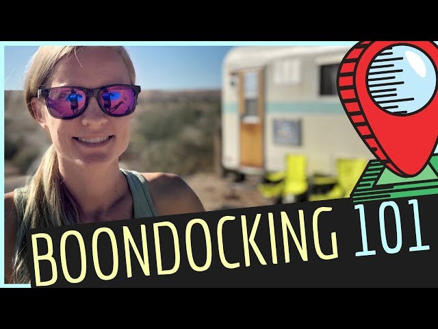 Beginners BOONDOCKING GUIDE for RV Living