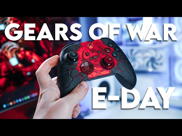 Gears of War: E-Day Limited Edition Xbox Controller | Unboxing & Review