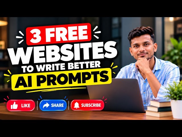 Write Better AI Prompts in Seconds | 3 Free Websites